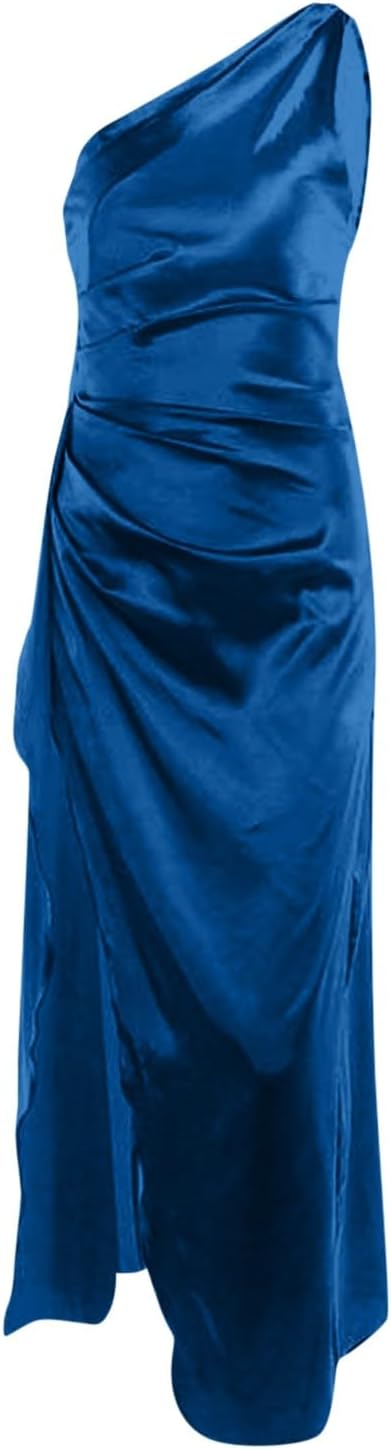 Elegant Satin Evening Gown